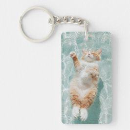 Relax Cat Sleutelhanger