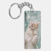Relax Cat sleutelhanger (Voorkant Links)