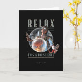 Relax : Ceci est pour la carte de voeux SCIENCE (Fleur jaune)