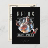 Relax : Ceci pour la carte postale SCIENCE (Devant / Derrière)