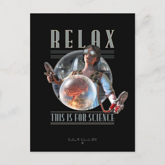 Relax : Ceci pour la carte postale SCIENCE (Devant)