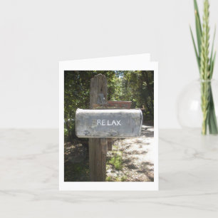 *RELAX* EN ***ENJOY*** HET IS UW GROTE DAG KAART