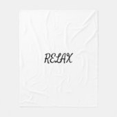 RELAX FLEECE DEKEN (Voorkant)