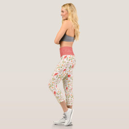 Relax & Flow – Botanical Birds Coral and Green