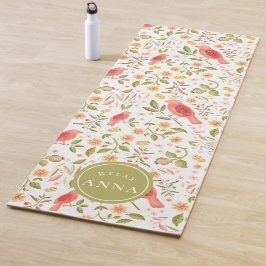 Relax & Flow – Botanical Birds Yogamat