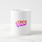 Relax Giant Café Mug (Devant)