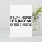 relax homie het is gewoon een extra chromie hipste (Staand voorkant)
