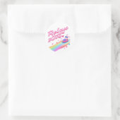 Relax Hunny Bunny Ronde Sticker (Tas)