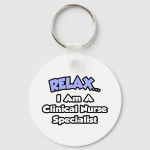 Relax...ik ben een medisch specialist sleutelhanger
