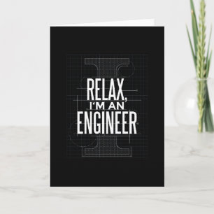 Relax Ik ben ingenieur Kaart