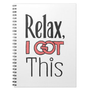 Relax, ik heb dit. notitieboek