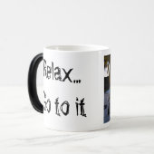Relax Magische Mok (Voorkant links)