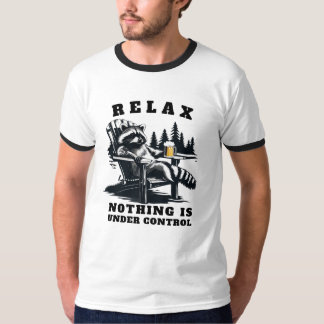 Relax Niets Onder Controle - Sarcastisch T-shirt