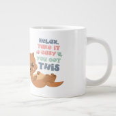Relax -Otter -Jumbo Mug (Droite)