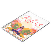 Relax Peace Calm Champhroom Blank Carnet (Côté gauche)
