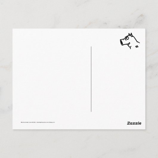 Relax Postcard Briefkaart (Achterkant)