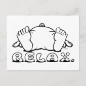Relax Postcard Briefkaart (Voorkant)