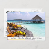 RELAX Real Estate briefkaart (Voorkant / Achterkant)