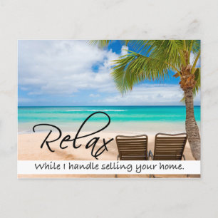 RELAX Real Estate briefkaart