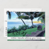 RELAX Real Estate briefkaart (Voorkant / Achterkant)