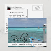 RELAX Real Estate briefkaart (Voorkant / Achterkant)
