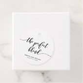 Relax Script De Perfecte Blend Huwelijk Bedankjes Labels (In situ)