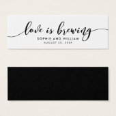 Relax Script Love est brasser Mariage (Devant & derrière)