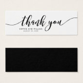 Relax Script Mariage Remerciements (Devant & derrière)