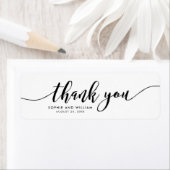 Relax Script Merci Mariage Faveur Étiquette (En situation)