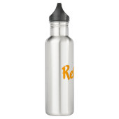 Relax Stainless Steel Water Bottle Waterfles (Links)