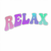 Relax Sticker (Voorkant)