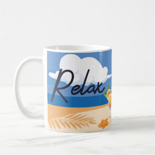 RELAX Summer aan de strand Koffiemok
