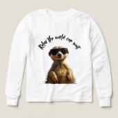 Relax – The World Can Wait | Cool Meerkat with Sun (Motif recto)