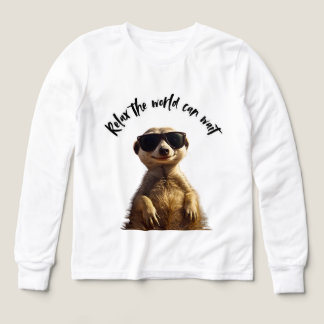 Relax – The World Can Wait | Cool Meerkat with Sun