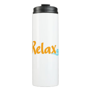 Relax thermische getumbler thermosbeker