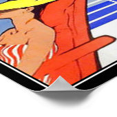 Relax Travel Poster vintage (Coin)