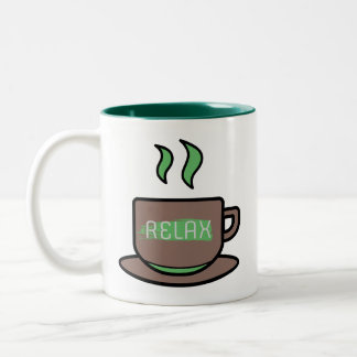 Relax Tweekleurige Koffiemok