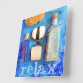 Relax Vierkante Klok (Hoek)
