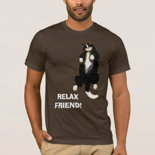 RELAX vriend! Slaapkat T-Shirt