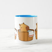 Relaxant Capybara Mug | Vibes de refroidissement C (Centre)
