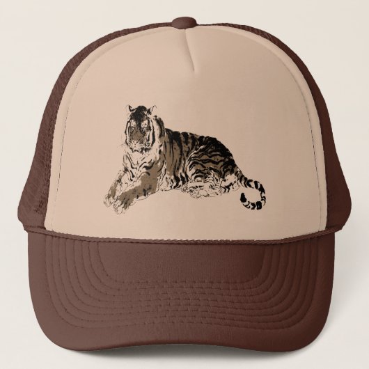 Relaxant Tiger Casquette (Devant)