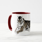 Relaxant Tiger Mug (Devant gauche)