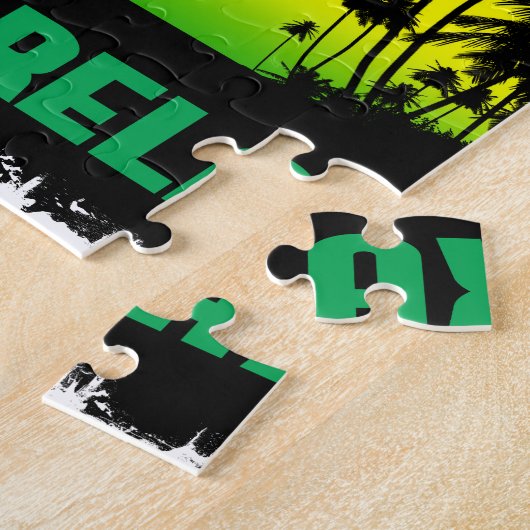 relaxatie rasta legpuzzel (Zijkant)