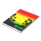 relaxatie rasta notitieblok (Gedraaid)