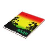 relaxatie rasta tegeltje (Zijkant)