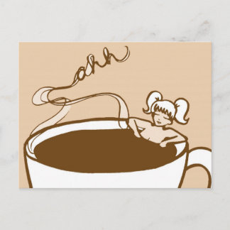 Relaxeren met cacao briefkaart