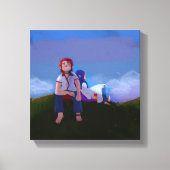 Relaxing Canvas Afdruk (Voorkant)