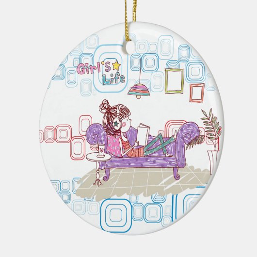 Relaxing Keramisch Ornament (Links)