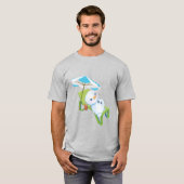 Relaxing Snowman T-shirt (Voorkant volledig)