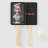 #relaxing Vibes Handwaaier (Voorkant en achterkant)